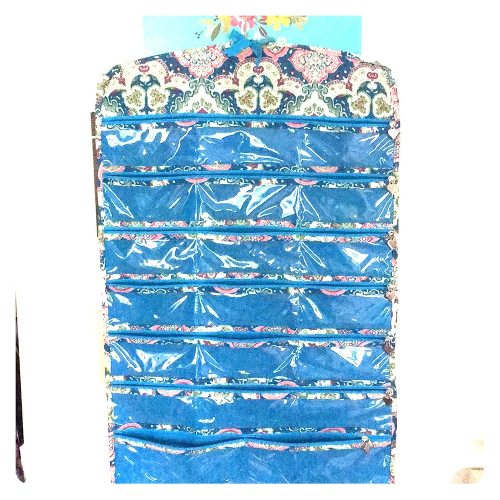 Hanging Jewelry Organizer with Pockets